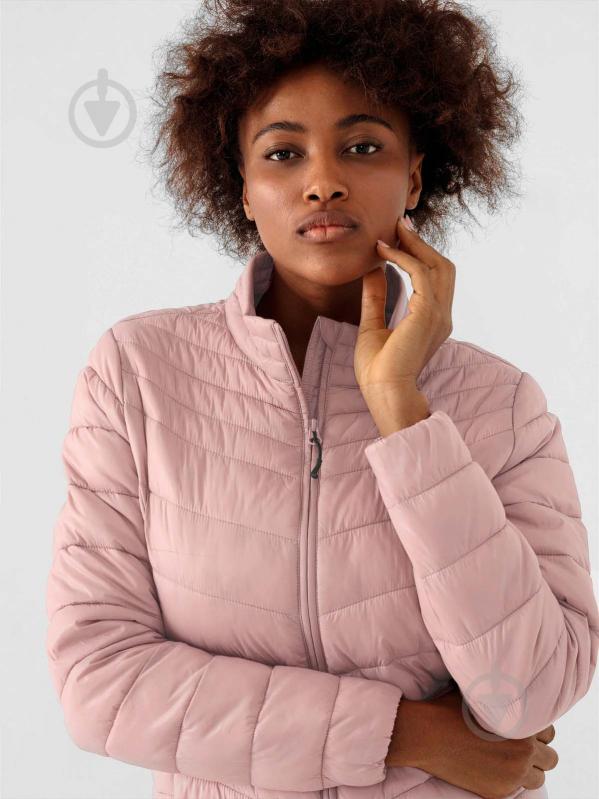 Куртка женская 4F H4Z21-KUDP002-56S р.L розовая - фото 3 Куртка женская 4F H4Z21-KUDP002-56S р.L розовая - фото 3
