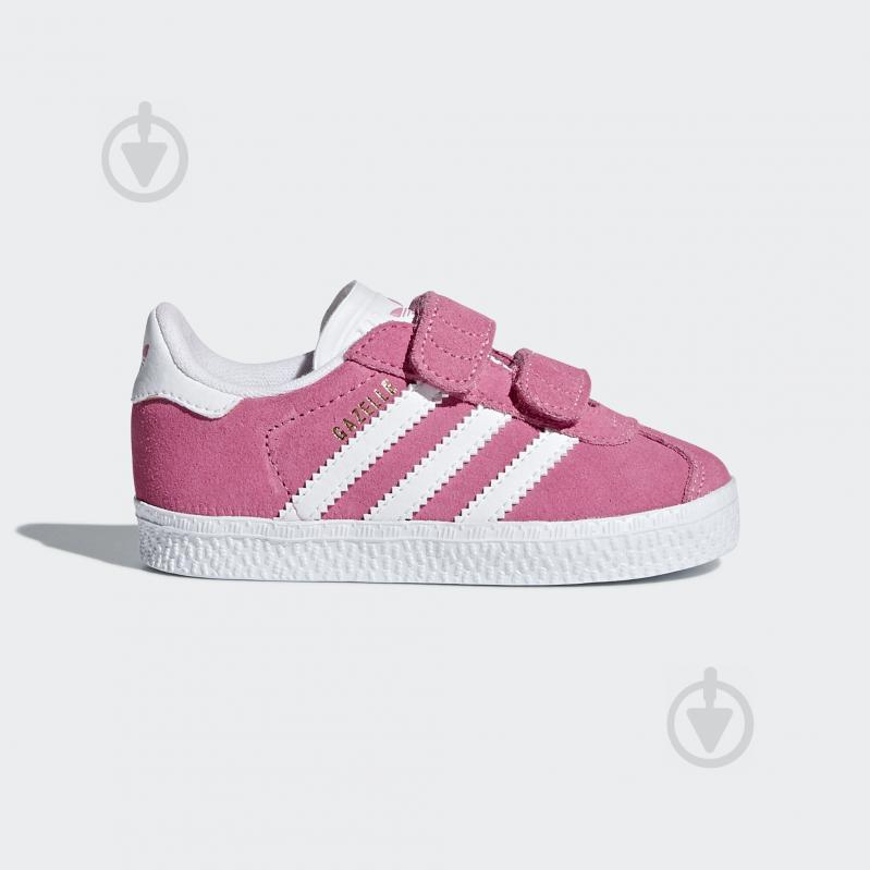 Кроссовки Adidas GAZELLE CF I B41553 р.25 розовые - фото 1