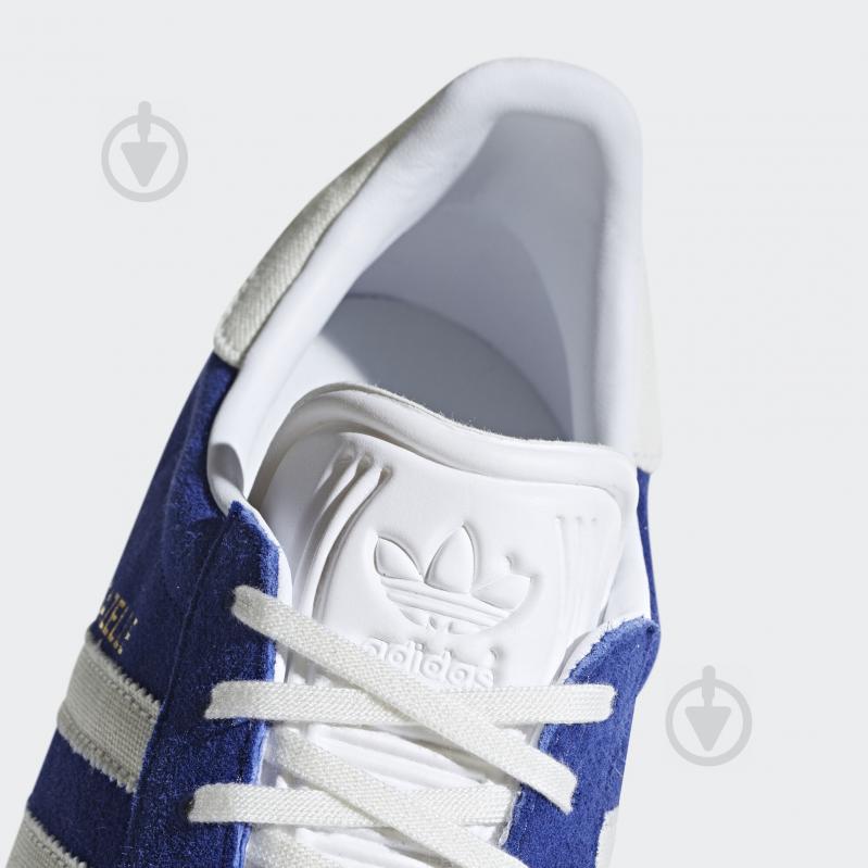 Кросівки чоловічі зимові Adidas GAZELLE B41648 р.42 2/3 сині - фото 9