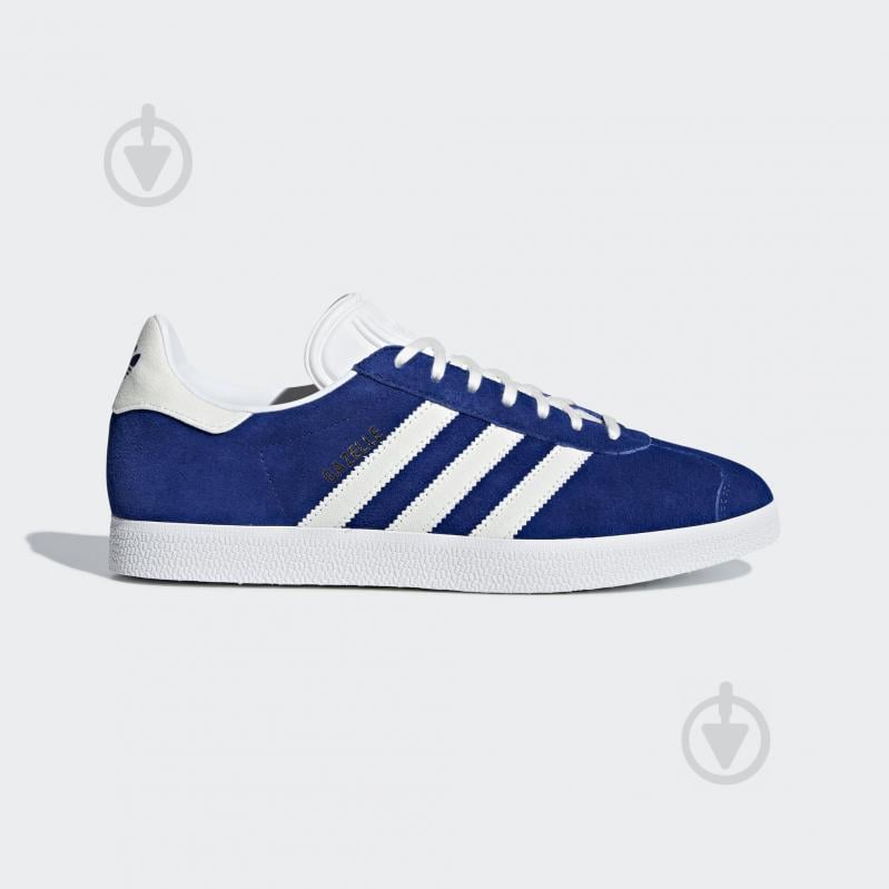 Кросівки чоловічі зимові Adidas GAZELLE B41648 р.43 1/3 сині - фото 1