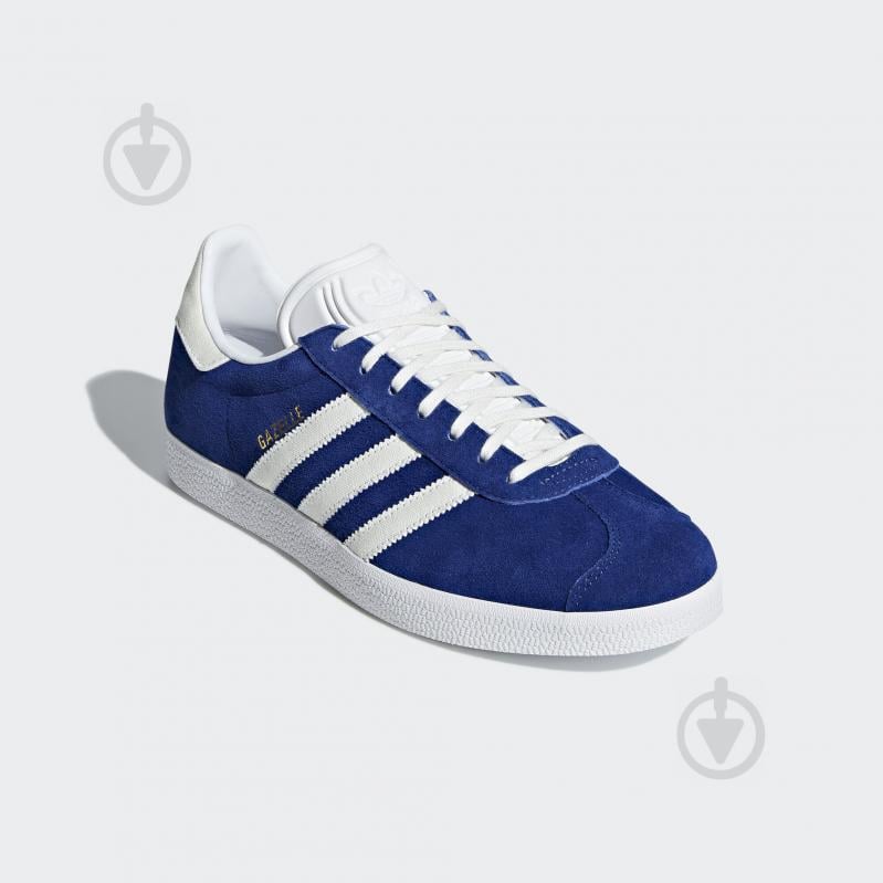 Кросівки чоловічі зимові Adidas GAZELLE B41648 р.43 1/3 сині - фото 4