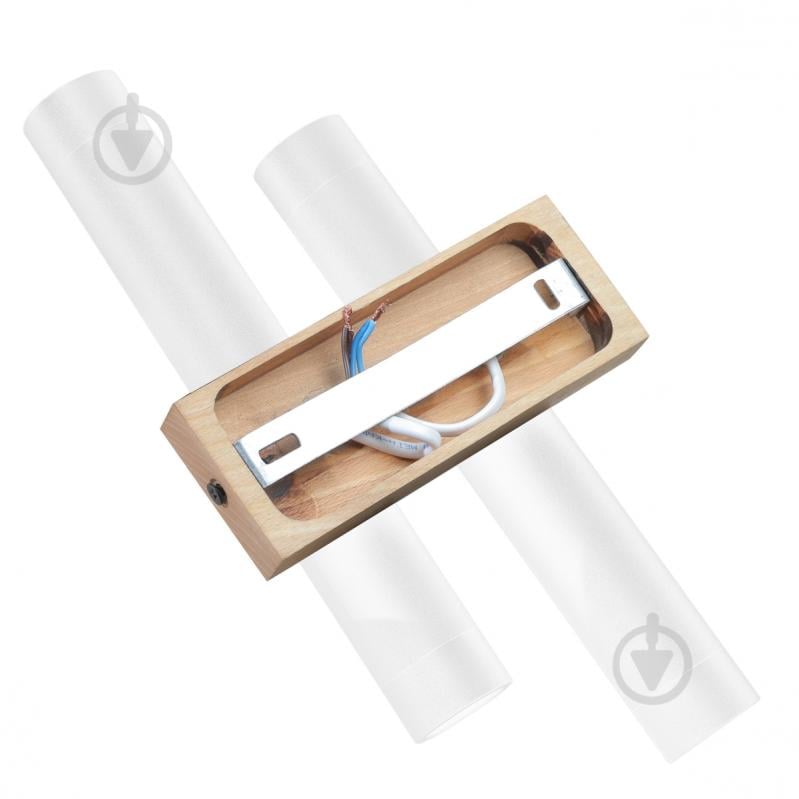 Бра LIGHT SET MLYN 2538 4 x GU5.3 белый/дерево - фото 4