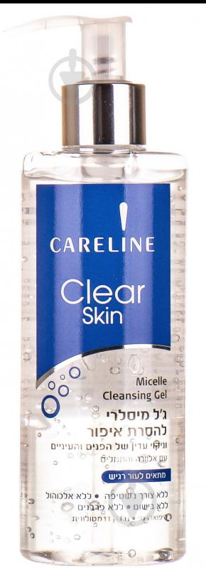 Гель мицеллярный Careline Clear Skin Micelle Cleansing Water Gel 260 мл - фото 1