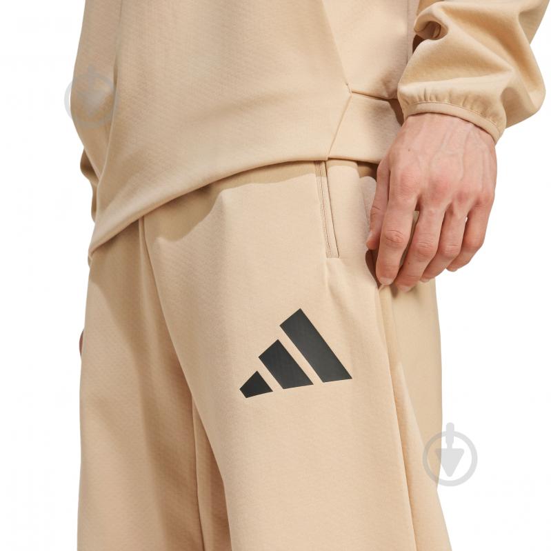 Брюки Adidas M Z.N.E. PT JE7539 р. 2XL бежевый - фото 4