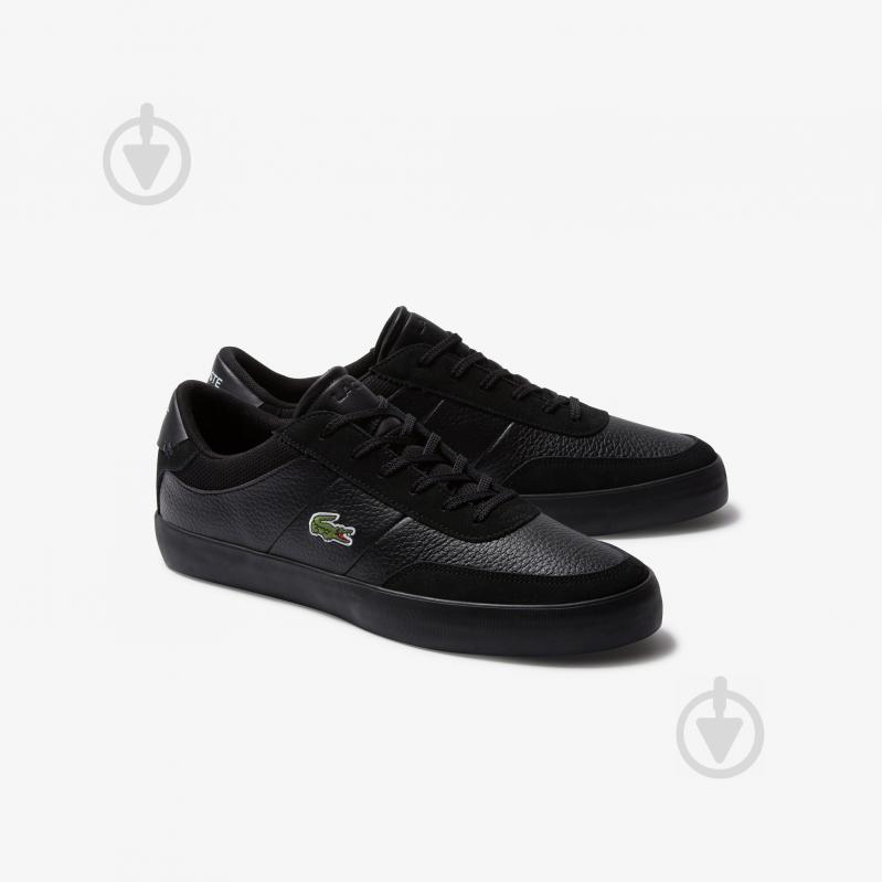 Кроссовки мужские демисезонные Lacoste COURT-MASTER 120 4 CMA 739CMA006302H р.45 черные - фото 2