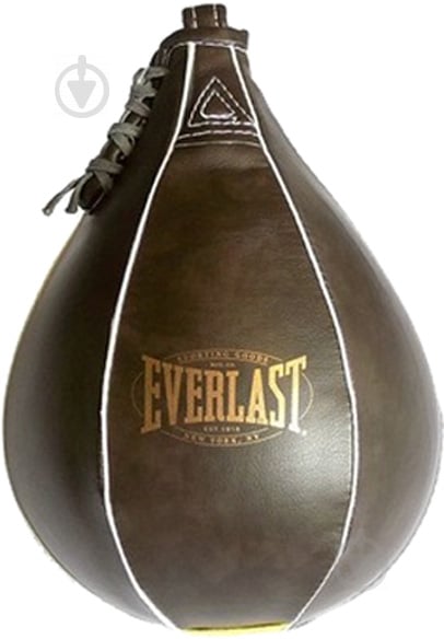 Груша Everlast VINTAGE SPEED BAG 25x23 см коричневый - фото 1