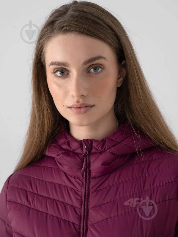 Куртка женская 4F H4Z21-KUDP003-60S р.S малиновая - фото 4 Куртка женская 4F H4Z21-KUDP003-60S р.S малиновая - фото 4