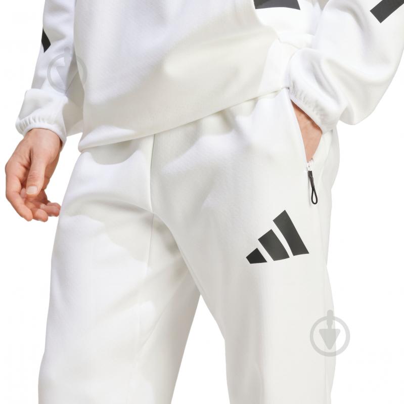 Брюки Adidas M Z.N.E. PT JF2449 р. 2XL белый - фото 4