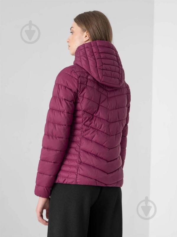 Куртка женская 4F H4Z21-KUDP003-60S р.L малиновая - фото 5 Куртка женская 4F H4Z21-KUDP003-60S р.L малиновая - фото 5