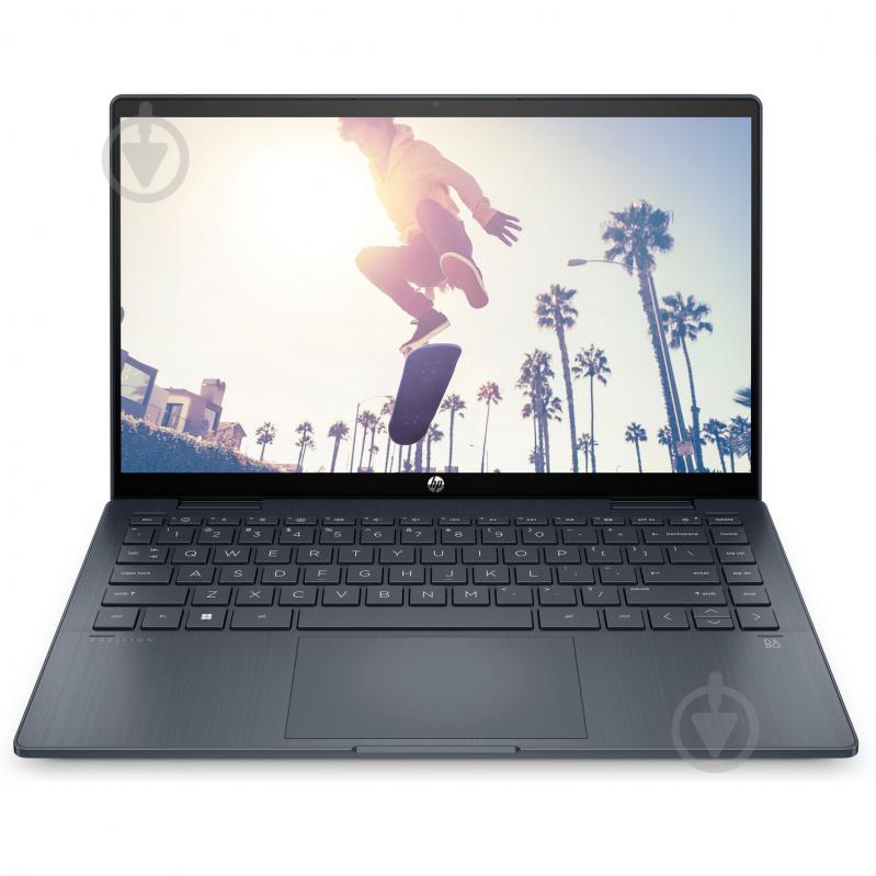 Ноутбук HP Pavilion x360 14" (833S6EA) space blue - фото 1