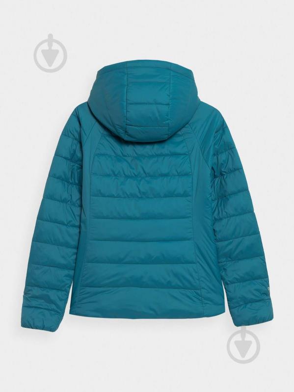 Куртка женская 4F H4Z21-KUDP009-35S р.2XL бирюзовая - фото 2 Куртка женская 4F H4Z21-KUDP009-35S р.2XL бирюзовая - фото 2