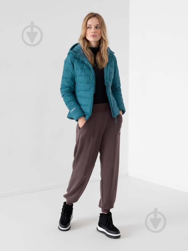 Куртка женская 4F H4Z21-KUDP009-35S р.2XL бирюзовая - фото 5 Куртка женская 4F H4Z21-KUDP009-35S р.2XL бирюзовая - фото 5