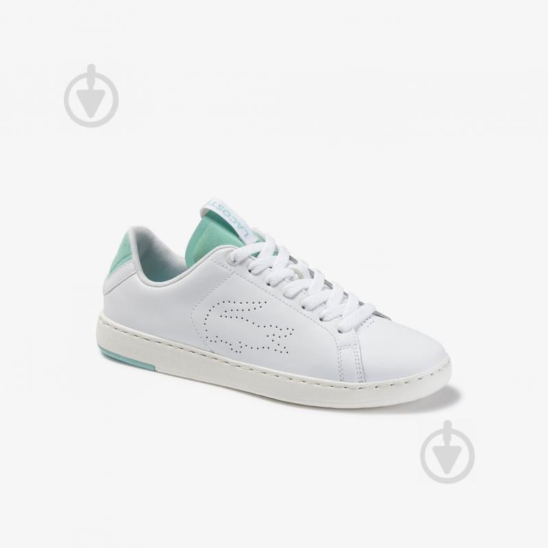 Кроссовки женские демисезонные Lacoste CARNABY EVO LT-WT 1201SFA 739SFA00122L6 р.37 белые - фото 1