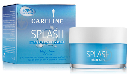 Крем для обличчя нічний Careline Splash Night Care 50 мл - фото 1