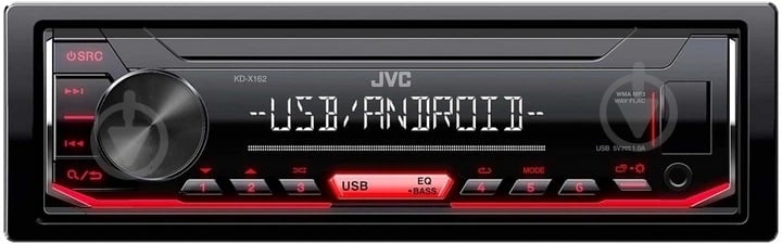 Автомагнитола JVC KD-X162 - фото 1