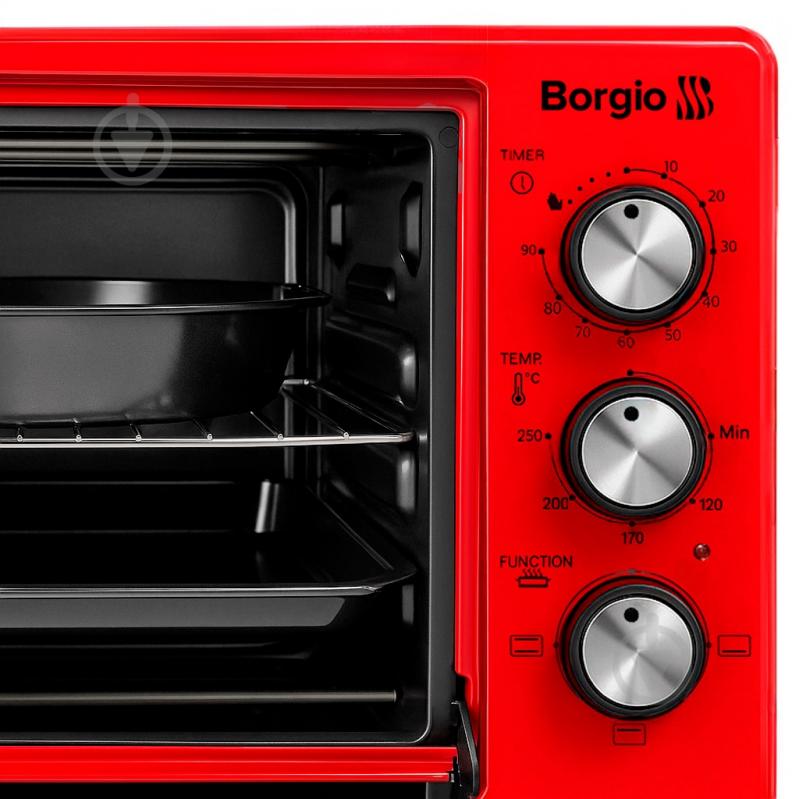 Електрична піч Borgio MO 2011 Red - фото 5 Електрична піч Borgio MO 2011 Red - фото 5