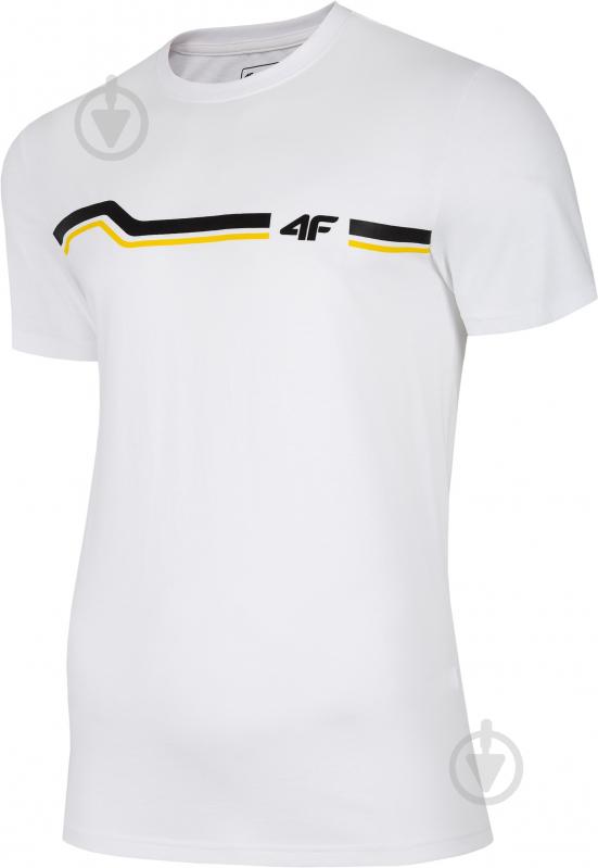 Футболка 4F H4L20-TSM024A-10S H4L20-TSM024A-10S р.M белый - фото 1