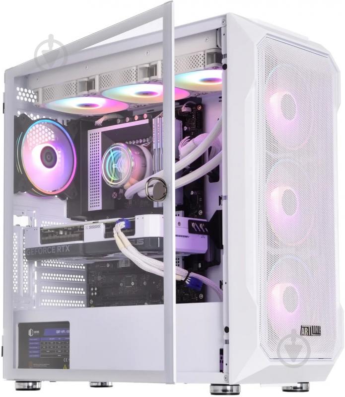 Компьютер Artline Gaming X98WHITE (X98Whitev72) white - фото 12