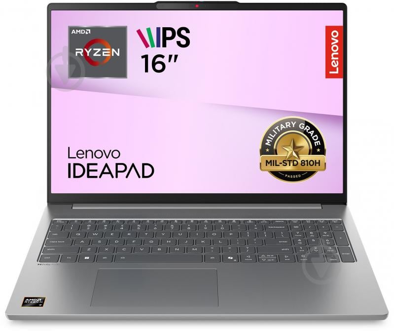 Ноутбук Lenovo ideapad Slim 5 16ARP10 16" (83HU0031RA) luna grey - фото 1