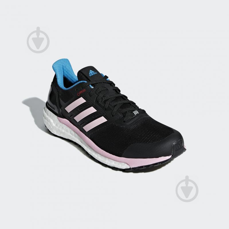 Кроссовки женские демисезонные Adidas SUPERNOVA GTX B96281 р.37 1/3 черные - фото 4