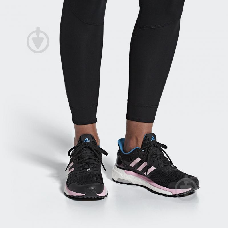 Кроссовки женские демисезонные Adidas SUPERNOVA GTX B96281 р.38 2/3 черные - фото 10