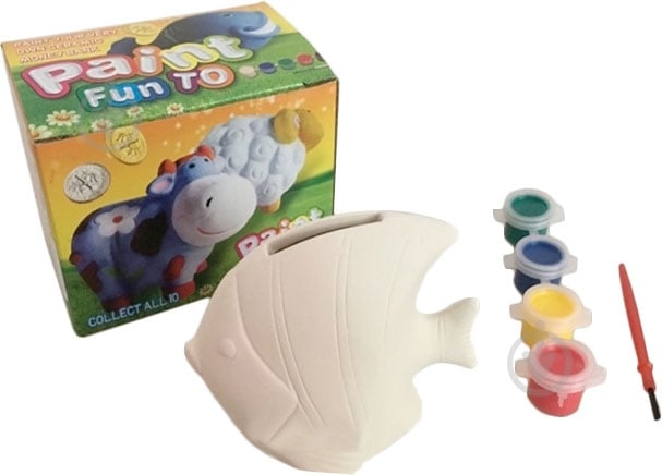 Роспись по керамике красками Devik Рыбка LE01 - фото 1