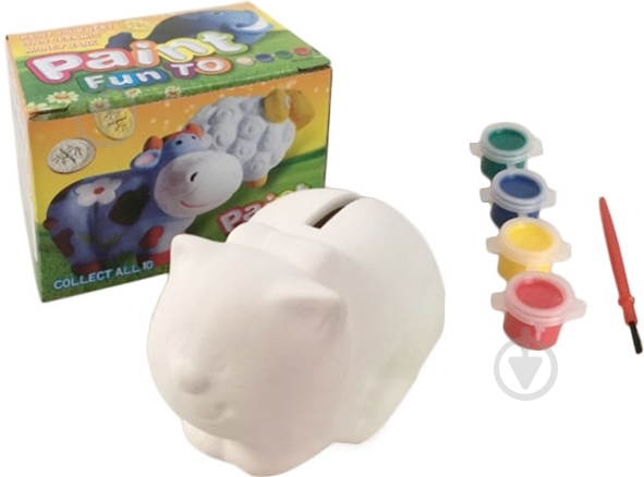 Роспись по керамике красками Devik Котик LE06 - фото 1