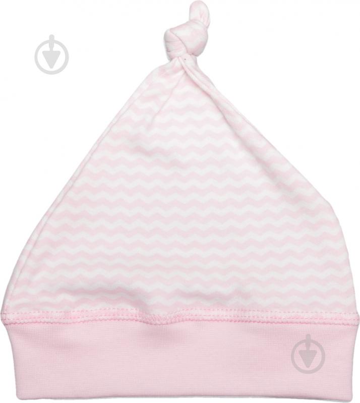 Шапочка детская Bambinelli зигзаг розовый - фото 1
