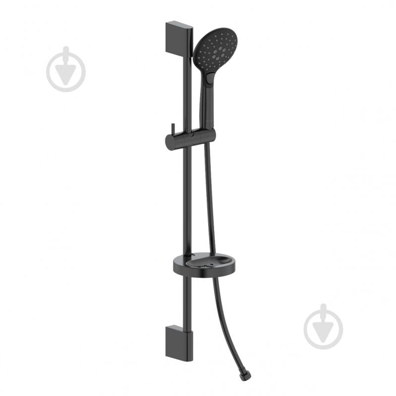 Душовий гарнітур VOLLE CASCADA B45, лійка O110мм, 3 режими, штанга 72 см, шланг PVC 150см, мильниця, de la nochi - фото 1 Душовий гарнітур VOLLE CASCADA B45, лійка O110мм, 3 режими, штанга 72 см, шланг PVC 150см, мильниця, de la nochi - фото 1