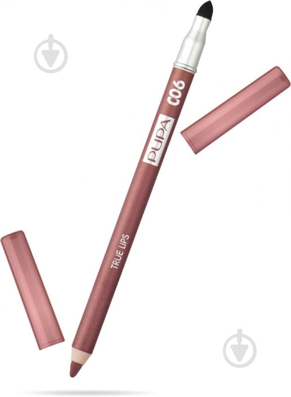 Олівець для губ Pupa True Lips №006 брусника з молоком 1,2 г - фото 1