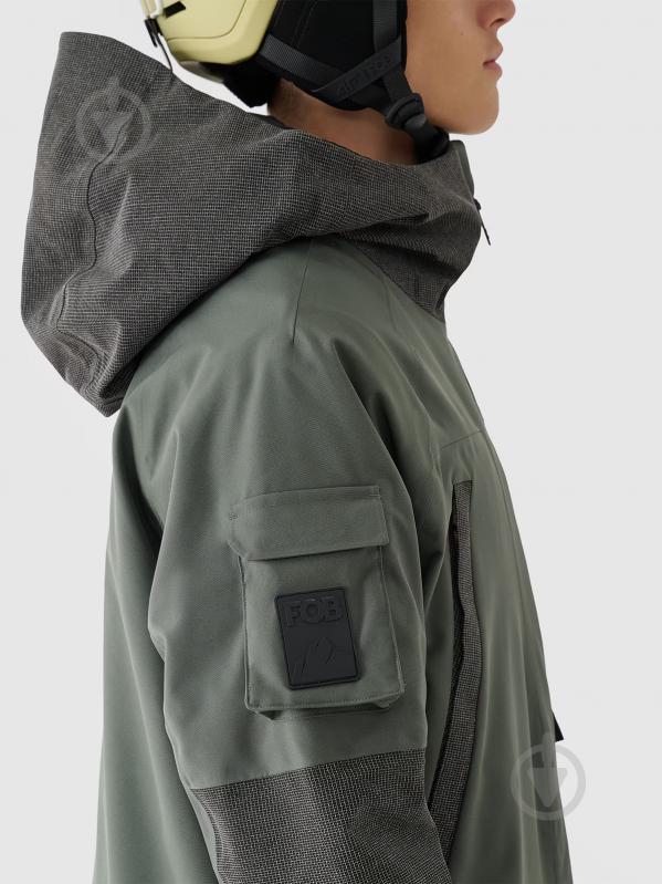 Куртка чоловіча зимова 4F TECHNICAL JACKET M511 4FWAW24TTJAM511-43S р.XL хакі - фото 5 Куртка чоловіча зимова 4F TECHNICAL JACKET M511 4FWAW24TTJAM511-43S р.XL хакі - фото 5