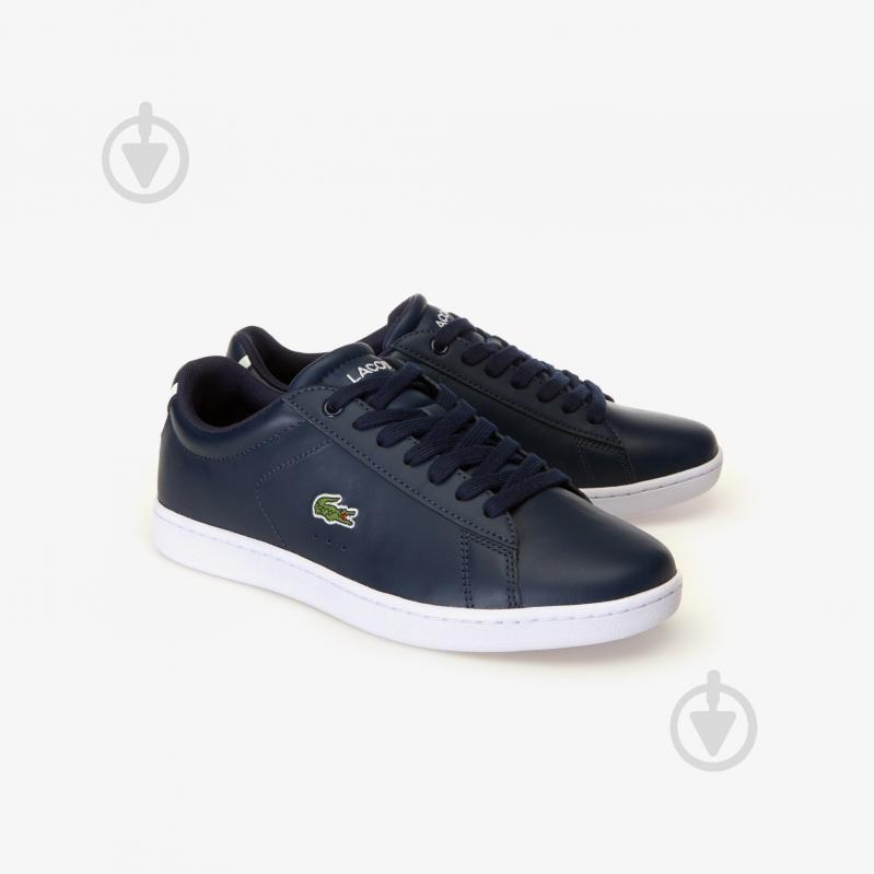 Кросівки жіночі демісезонні Lacoste CARNABY EVO BL 1 SPW 732SPW0132003 р.36 синій джинс - фото 2