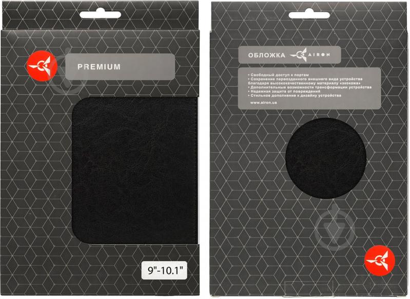 Чехол AIRON Universal case Premium 9-10” black (4821784622094) - фото 7