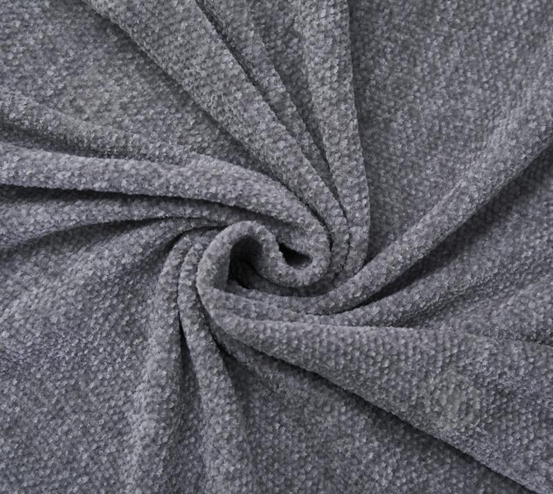 Плед Chenille Fringes 160x200 см серый La Nuit - фото 3 Плед Chenille Fringes 160x200 см серый La Nuit - фото 3