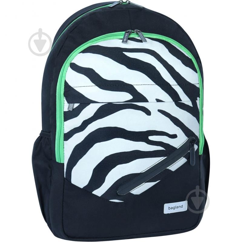 Рюкзак Bagland 21 л Cyclone черный 1355 (1065619299) 0054266 - фото 1