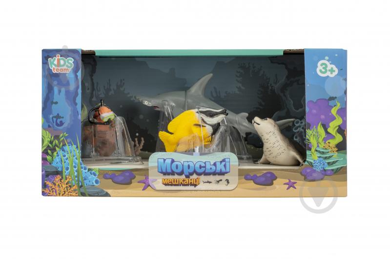 Набор фигурок KIDS TEAM Животные Морские обитатели в ассортименте Q9899-P24 - фото 6