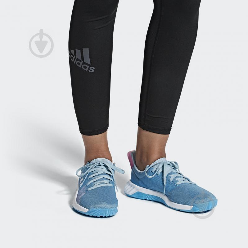 Кросівки жіночі Adidas SOLAR LT TRAINER BB7232 р.36 2/3 блакитні - фото 10