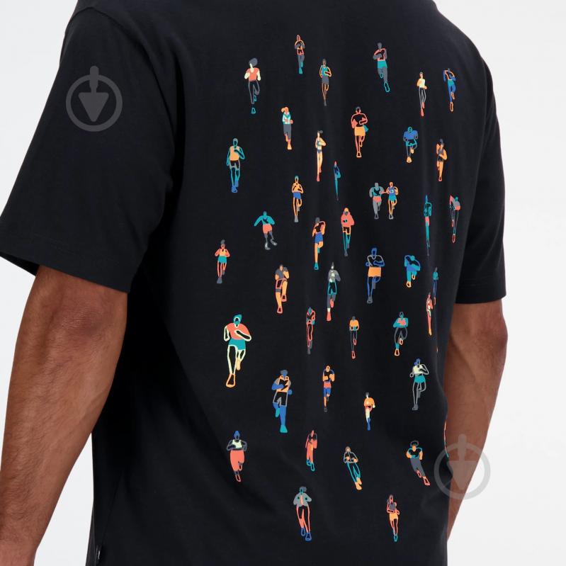 Футболка New Balance MT41590BK р.2XL чорний - фото 4