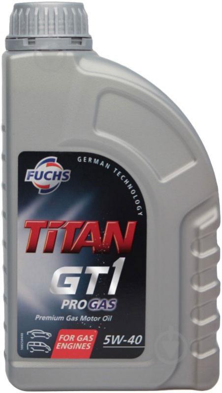 Моторне мастило Fuchs TITAN GT1 5W-40 1 л (TITAN GT1 5W40 1L) - фото 1