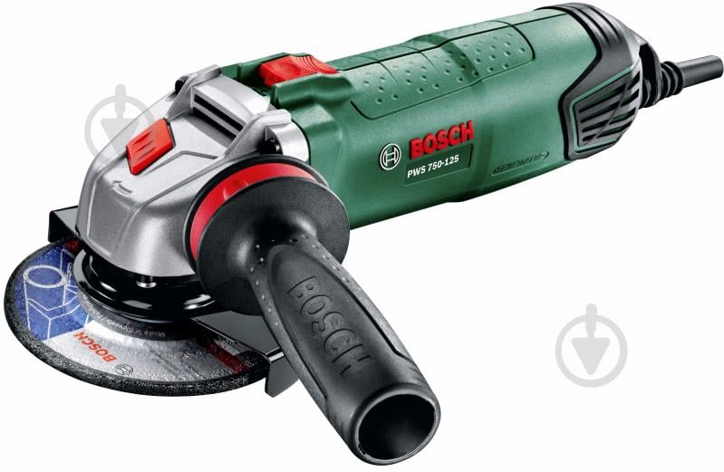 Болгарка (угловая шлифмашина) Bosch PWS 750-125 06033A2422 - фото 1