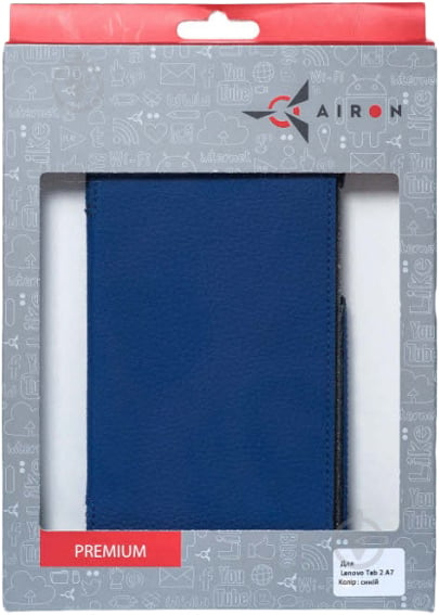 Обложка AIRON Premium Lenovo Tab 2 A7 (30) blue (4822352777181) - фото 3