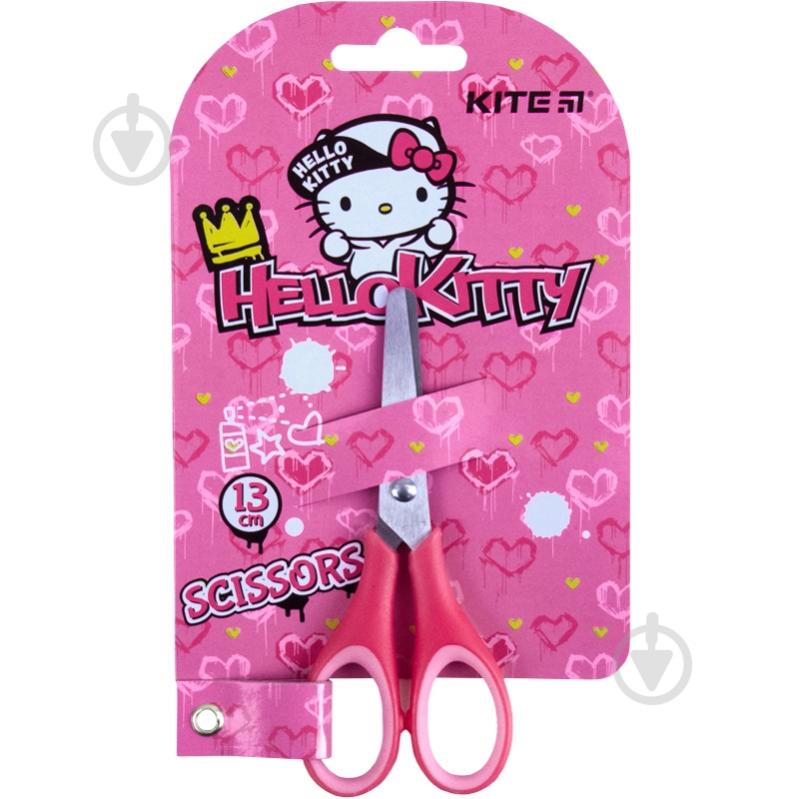 Ножиці дитячі Hello Kitty 13 см KITE HK21-123 - фото 1 Ножиці дитячі Hello Kitty 13 см KITE HK21-123 - фото 1