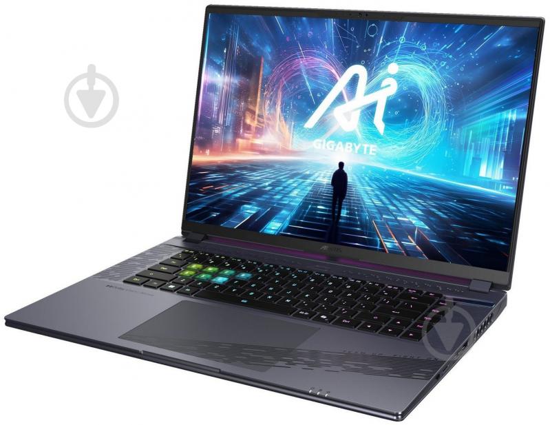 Ноутбук Gigabyte AORUS 16X ASG 16" (AORUS 16X ASG-63UAC64SD) midnight gray - фото 2 Ноутбук Gigabyte AORUS 16X ASG 16" (AORUS 16X ASG-63UAC64SD) midnight gray - фото 2