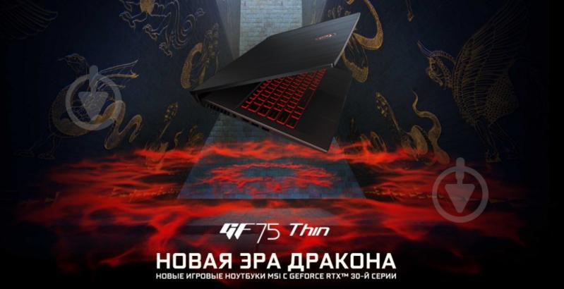 Ноутбук MSI GF75-10UEK 17,3 (GF7510UEK-090UA) black - фото 21