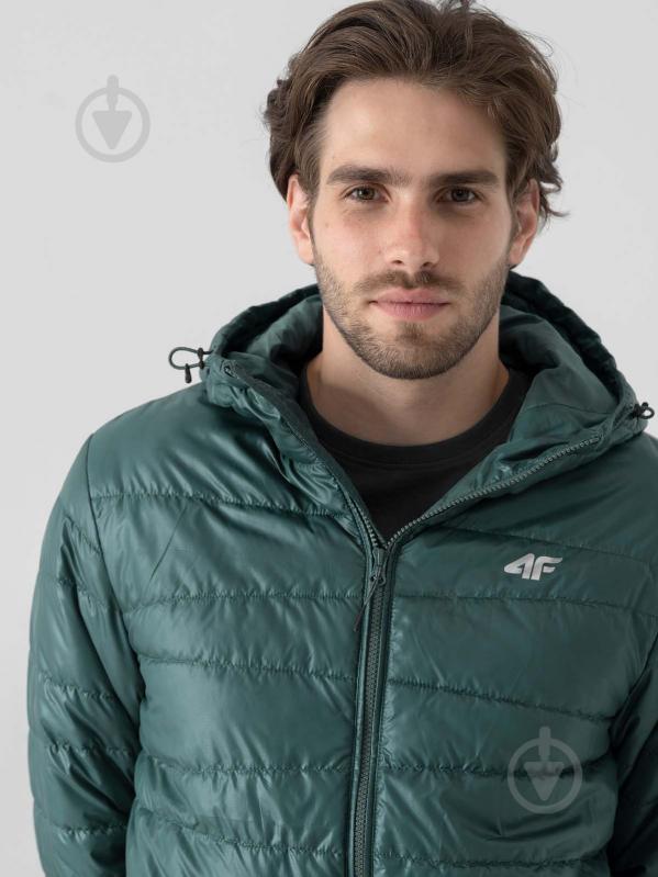 Куртка 4F H4Z21-KUMP005-46S р.2XL бирюзовая - фото 4 Куртка 4F H4Z21-KUMP005-46S р.2XL бирюзовая - фото 4