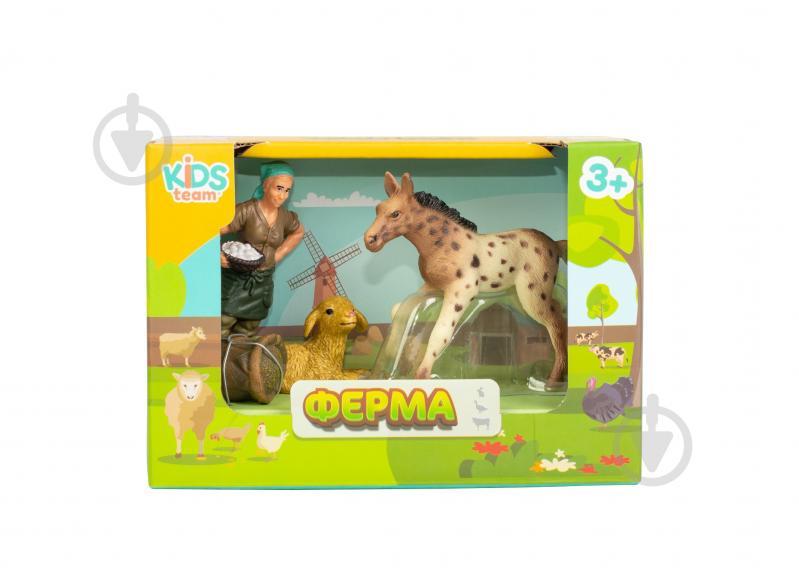 Набор игрушек KIDS TEAM Животные Ферма в ассортименте Q9899-T1 - фото 9