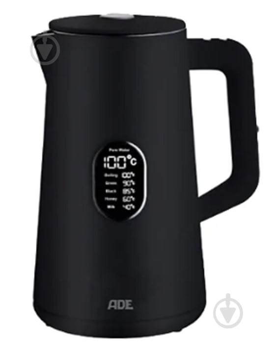 Электрочайник ADE KG2100-2 черный - фото 1