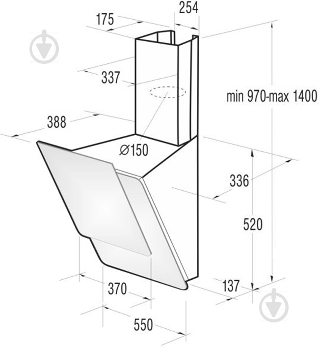 Вытяжка Gorenje DKG 552 ORA-W - фото 2