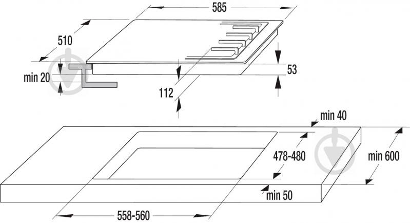 Варочная поверхность газовая Gorenje GTW 6 INB - фото 2