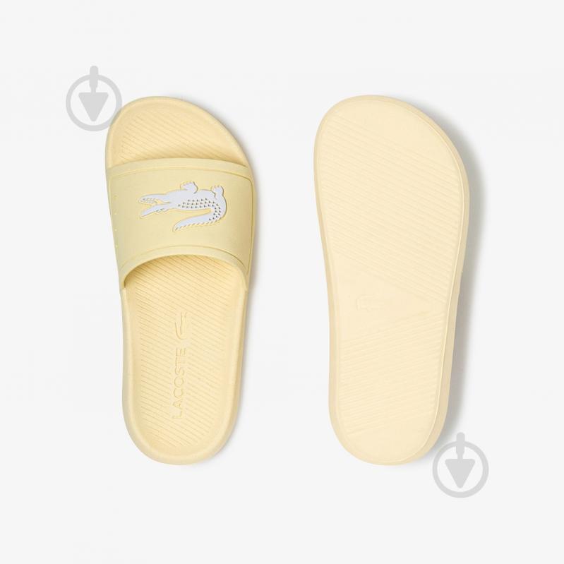 Шльопанці Lacoste CROCO SLIDE 120 1 CFA 739CFA0004241 р.40,5 жовтий - фото 4 Шльопанці Lacoste CROCO SLIDE 120 1 CFA 739CFA0004241 р.40,5 жовтий - фото 4